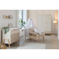 BABYZIMMER 3-teilig  - Beige/Buchefarben, Basics, Holz/Holzwerkstoff - Schardt