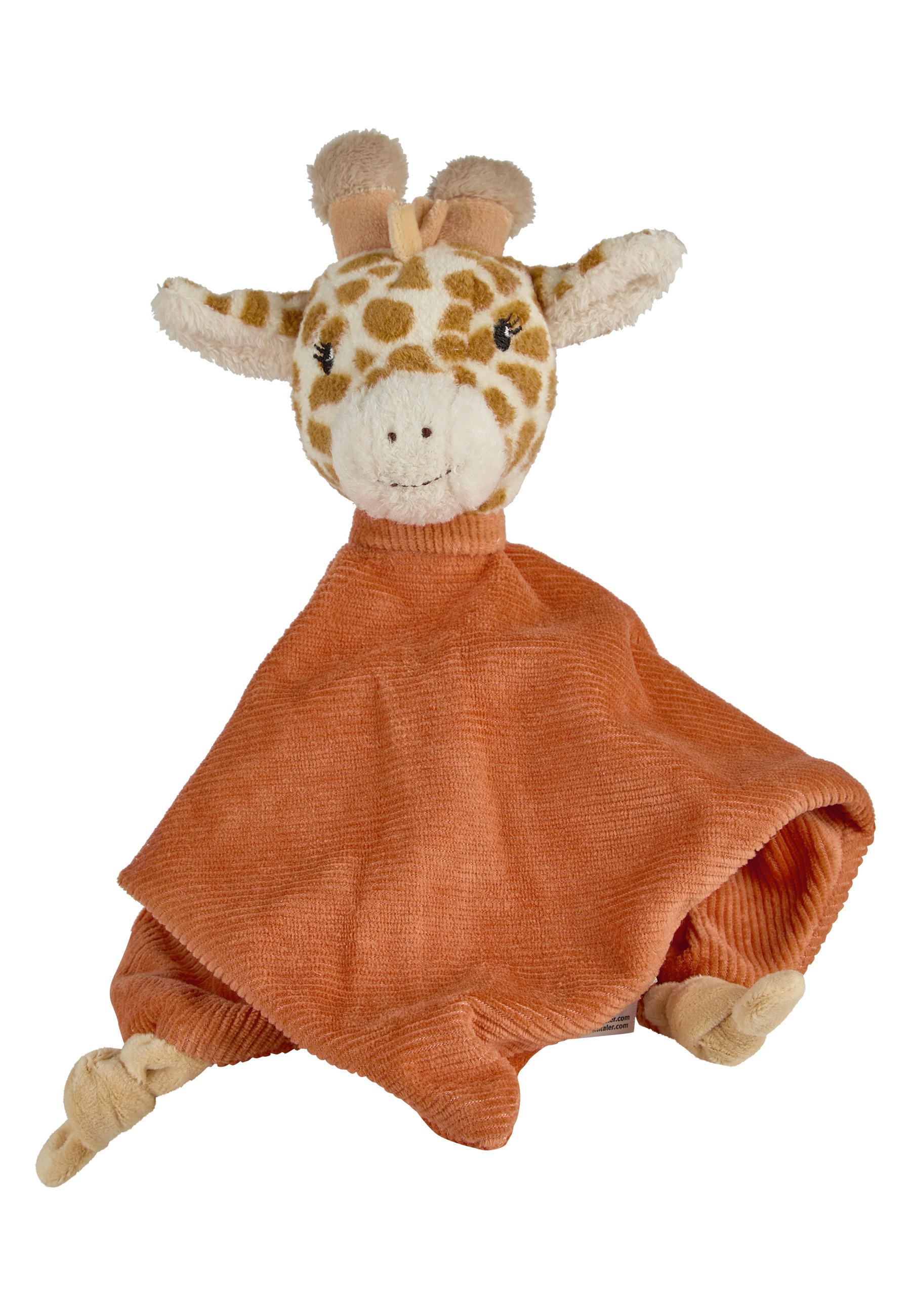 SCHMUSETUCH Giraffe Kaya  - Cognac, Basics, Textil (32/43/8cm) - Sterntaler