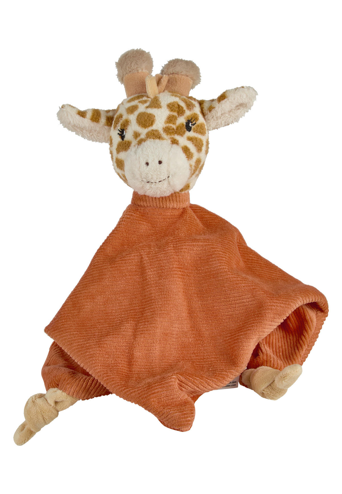 SCHMUSETUCH Giraffe Kaya  - Cognac, Basics, Textil (32/43/8cm) - Sterntaler