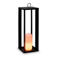 LED-AUßENLEUCHTE SIROCO 18/50/18 cm   - Schwarz, Basics, Metall (18/50/18cm) - Newgarden