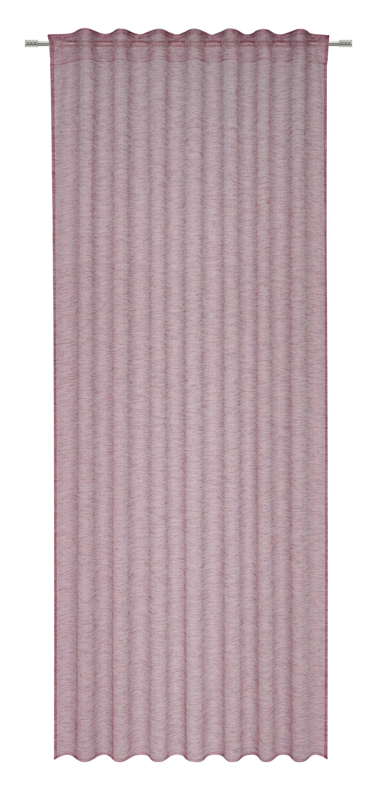FERTIGVORHANG  transparent   140/245 cm  - Lila, Basics, Textil (140/245cm) - Esposa