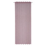 FERTIGVORHANG transparent  - Lila, Basics, Textil (140/245cm) - Esposa