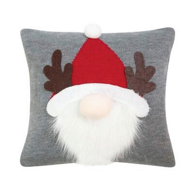 ZIERKISSEN  - Grau, Basics, Textil (40/40cm) - X-Mas