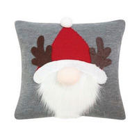 ZIERKISSEN  - Grau, Basics, Textil (40/40cm) - X-Mas