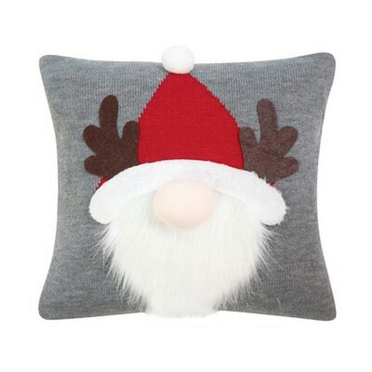 ZIERKISSEN  - Grau, Basics, Textil (40/40cm) - X-Mas