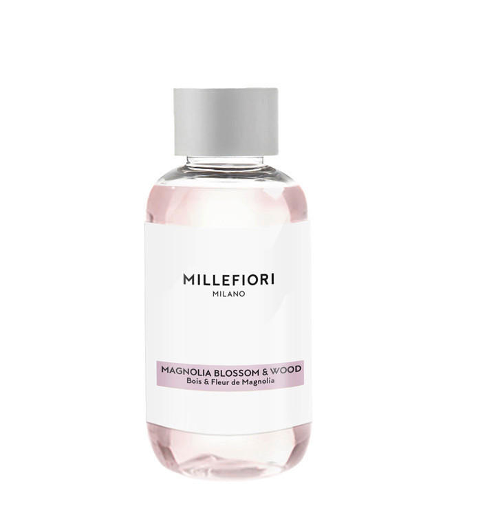 DIFFÚZOR  virágos  - pink/átlátszó, Basics, műanyag/Üveg (4/10/4cm)