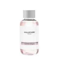 DIFFÚZOR  virágos  - pink/átlátszó, Basics, műanyag/üveg (4/10/4cm)