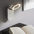 LED-STRAHLER - Nickelfarben, Design, Metall (8/15/18,5cm) - Novel