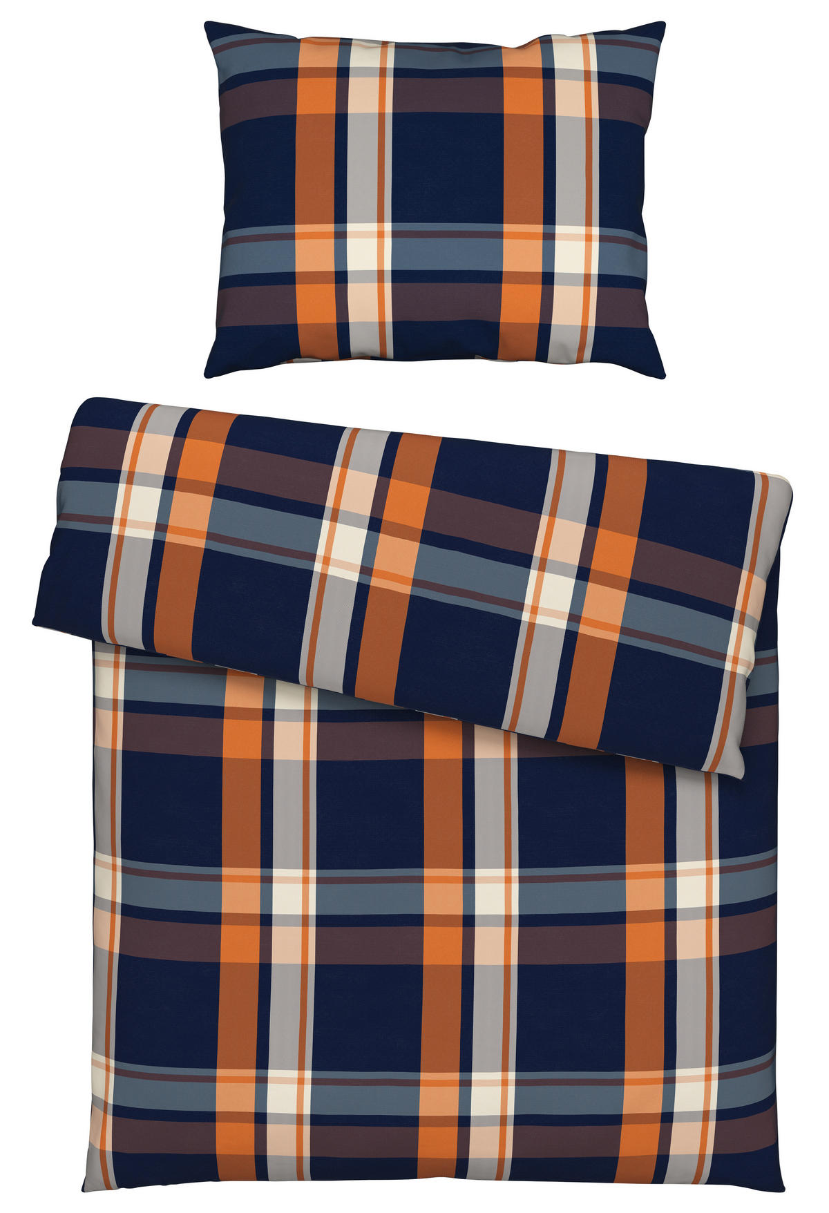 BETTWÄSCHE Flanell 140/200 cm  - Beige, Textil (140/200cm) - Dieter Knoll