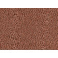 ECKSOFA in Flachgewebe Terracotta  - Anthrazit/Terracotta, Design, Textil/Metall (280/165cm) - Ambiente