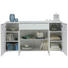 SIDEBOARD 180/91,5/42 cm - Chromfarben/Weiß, Design, Glas/Holzwerkstoff (180/91,5/42cm) - Xora SIDEBOARD 180/91,5/42 cm - Chromfarben/Weiß, Design, Glas/Holzwerkstoff (180/91,5/42cm) - Xora