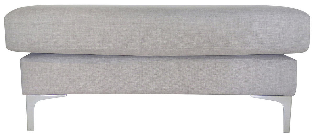 PALL i trä, metall, textil sandfärgad  - sandfärgad/kromfärg, Klassisk, metall/trä (96/47/68cm) - Hom`in