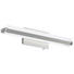 LED-WANDLEUCHTE - Weiß/Nickelfarben, KONVENTIONELL, Kunststoff/Metall (46cm) LED-WANDLEUCHTE - Weiß/Nickelfarben, KONVENTIONELL, Kunststoff/Metall (46cm)