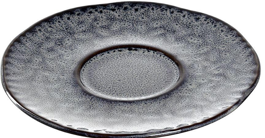 PODŠÁLEK NA ESPRESSO  - antracitová, Lifestyle, keramika (11cm) - Leonardo