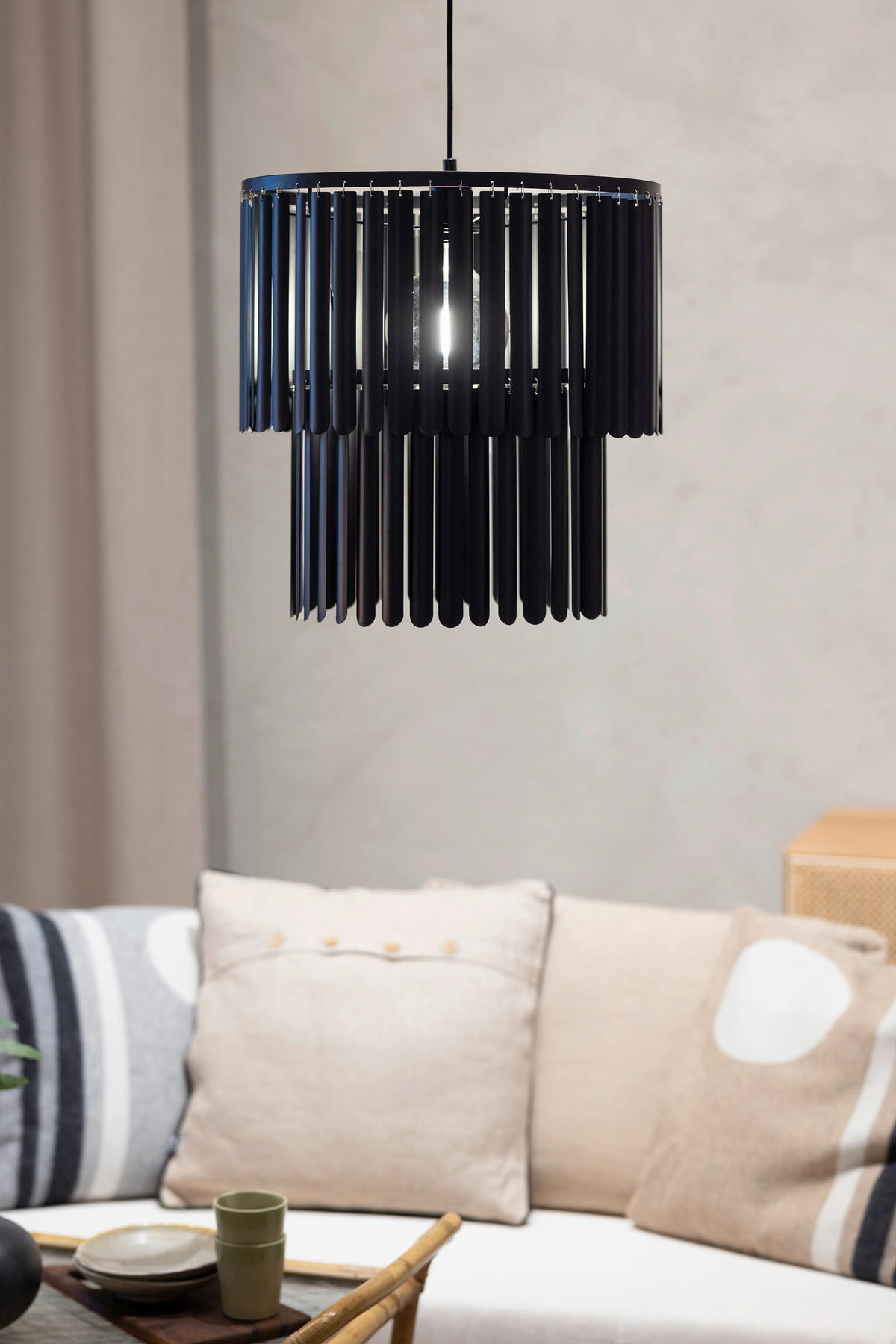 PENDELLEUCHTE 42,5/435 cm  - Schwarz, Basics, Metall (42,5/435cm) - Markslöjd
