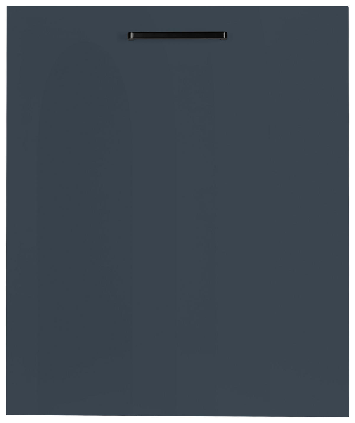 GESCHIRRSPÜLERFRONT 45/72/1,9 cm  in Blau  - Blau/Schwarz, MODERN, Holzwerkstoff/Metall (45/72/1,9cm) - Nobilia