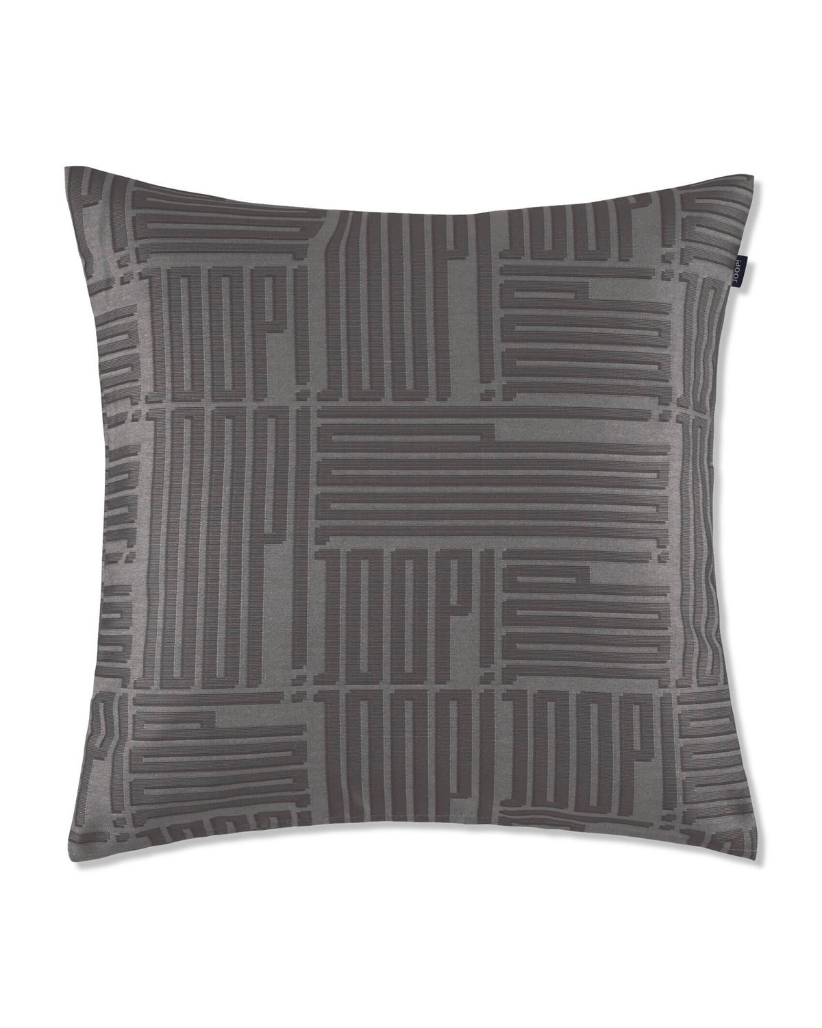 KISSENHÜLLE J!Fine Bars 50/50 cm  - Taupe/Grau, Basics, Textil (50/50cm) - Joop!