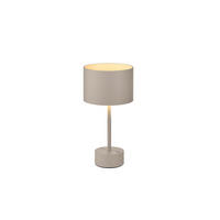 LED-TISCHLEUCHTE LOOP 15/30 cm   - Aprikose/Grauweiß, MODERN, Metall (15/30cm) - Musterring