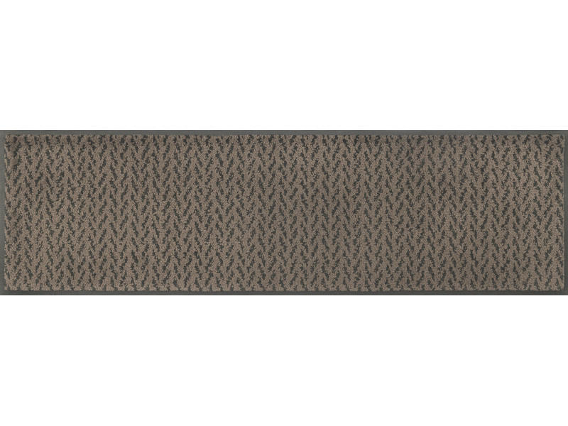 LÄUFER Braun  - Braun, Basics, Kunststoff/Textil (35cm) - wash+dry