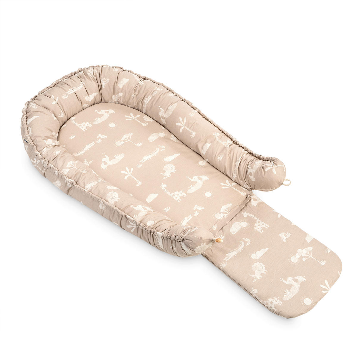 KUSCHELNEST Organic    - Basics (55/10/80cm) - Zöllner