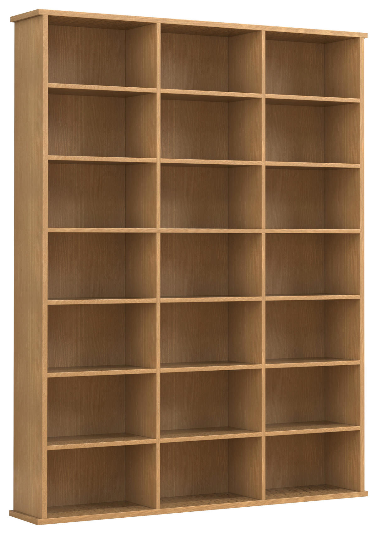 REGAL  105/136/19 cm Buchefarben  - Buchefarben, Design, Holzwerkstoff (105/136/19cm) - MID.YOU