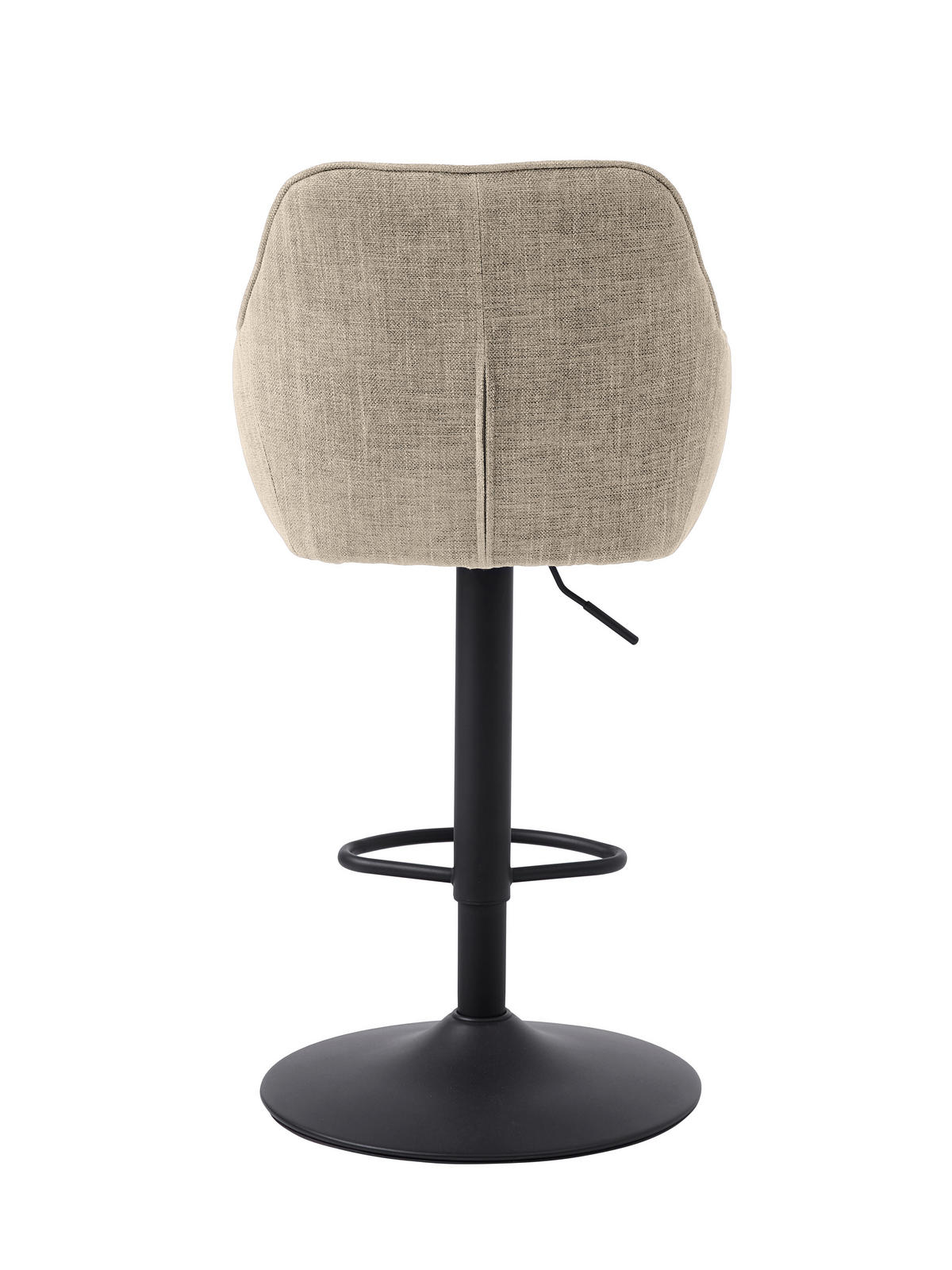 BARPALL SET i cremefärgad, beige  - beige/svart, Modern, metall/textil (51/95,5-110/53cm) - Livetastic