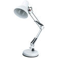 SCHREIBTISCHLEUCHTE 40/15/59 cm  - Weiß, Basics, Kunststoff/Metall (40/15/59cm) - Novel