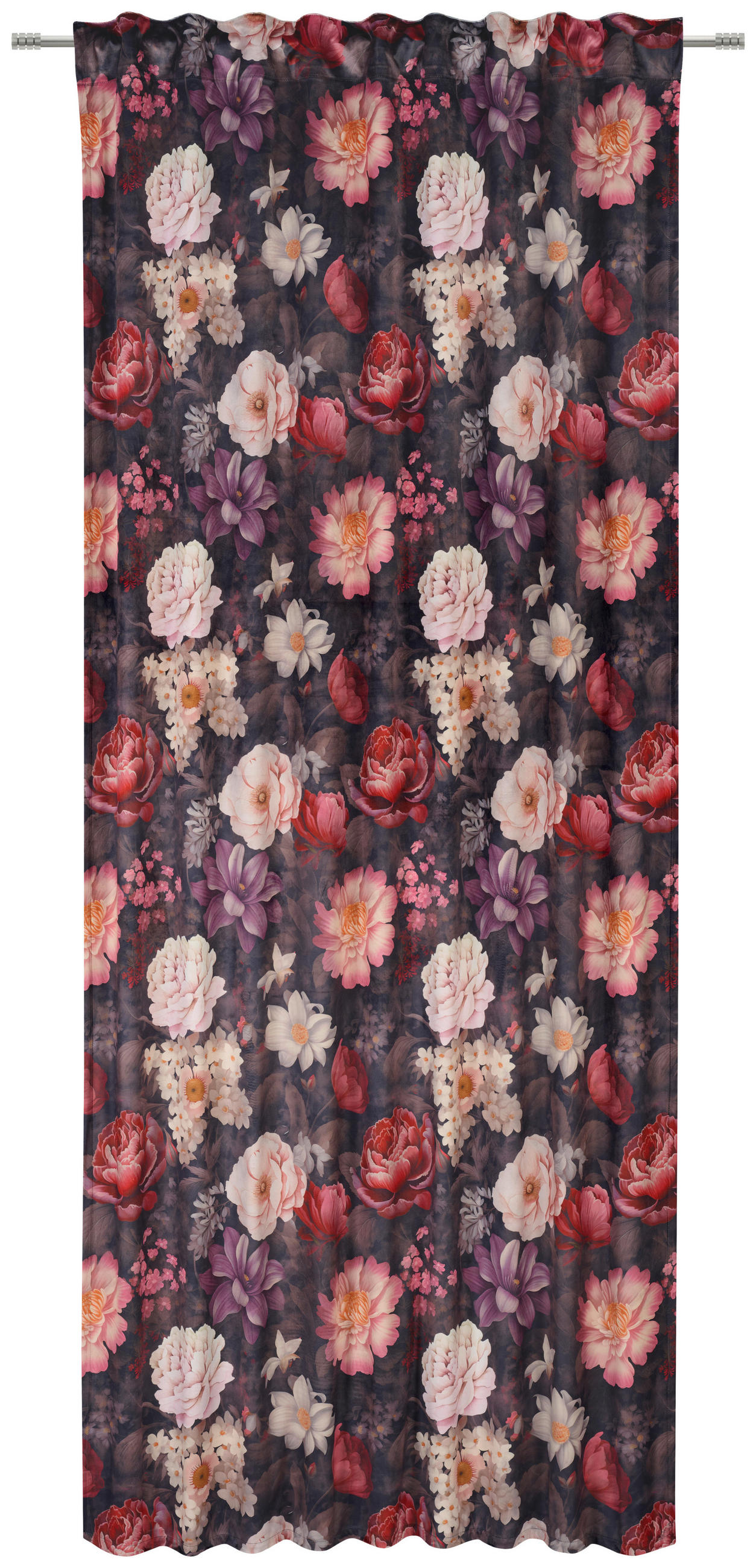 HOTOVÝ ZÁVĚS, neprůsvitné, 140/245 cm - vícebarevná, Trend, textil (140/245cm) - Esposa