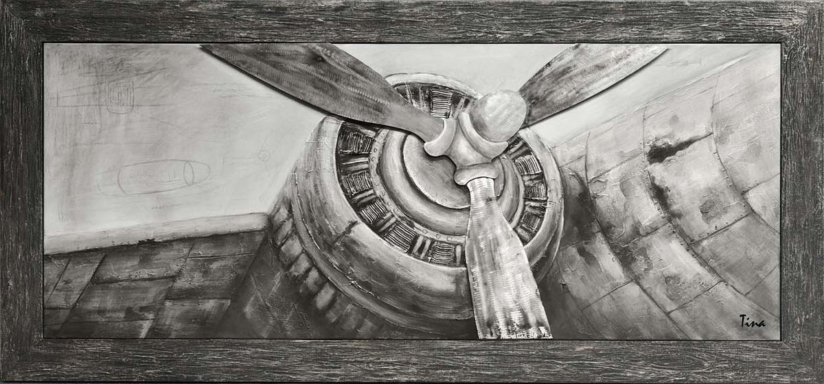 Pictură În Ulei  - multicolor, Basics, textil