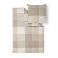 POSTEĽNÁ BIELIZEŇ, flanel, makosatén, prírodná farba, béžová, 140/200 cm  - prírodná farba/béžová, Basics, textil (140/200cm) - Bugatti