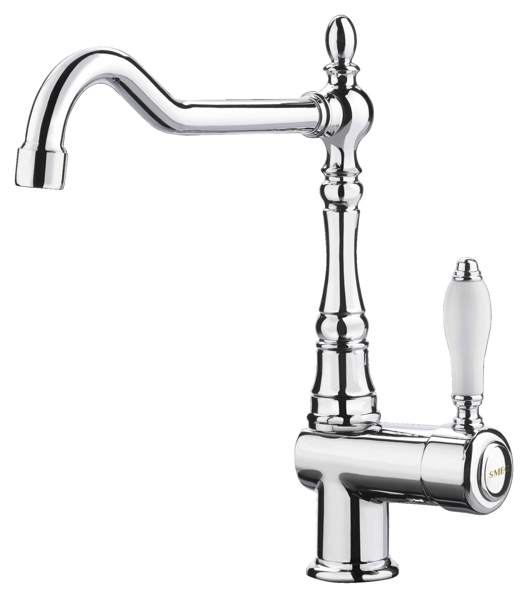 KÜCHENARMATUR MIR6CR-2  - Chromfarben, Basics, Metall (11,9/29,8/26,9cm) - SMEG