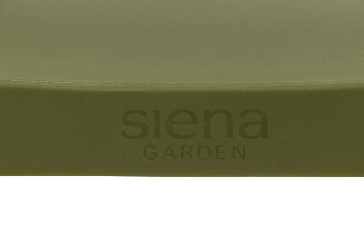 GARTENGARNITUR 3-teilig Stahl  - Grün, Basics, Kunststoff/Metall (80/80/80cm) - Siena Garden