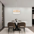 HÄNGELEUCHTE 45/120 cm  - Creme, MODERN, Holz/Kunststoff (45/120cm) - Novel