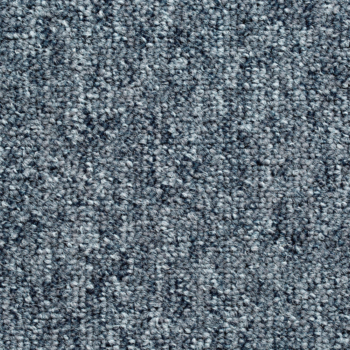 TEPPICHFLIESE Mustang 75 50/50 cm in Graublau  - Graublau, Basics, Textil (50/50cm)