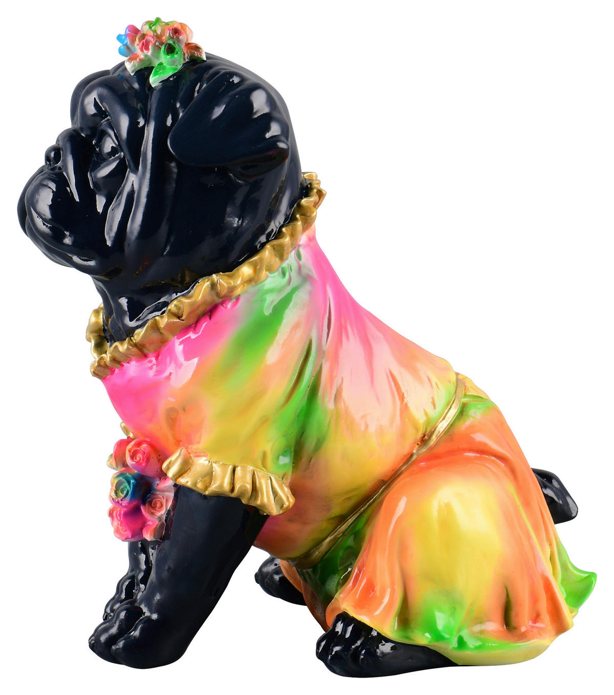 DEKOHUND - Multicolor/Schwarz, Design, Kunststoff (21/22/14cm)