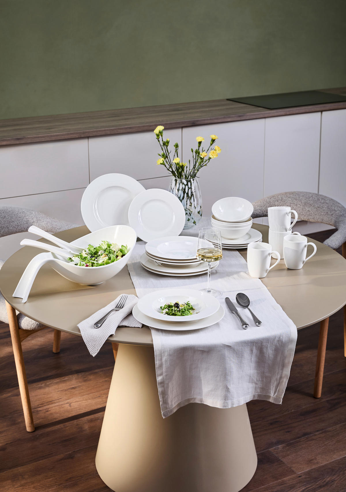 KOMBI SERVIS 20/1 - bijela, Konvencionalno, keramika (16,0/16,0cm) - Villeroy & Boch