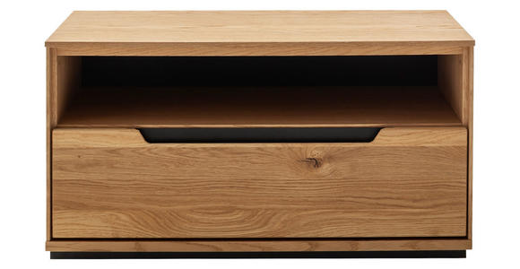 GARDEROBENBANK  in 79/41/41 cm  - Wildeiche/Eichefarben, Natur, Holz/Holzwerkstoff (79/41/41cm) - Linea Natura