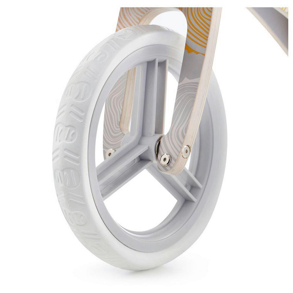 BICIKL GURALICA  RUNNER  - narančasta/siva, Basics, drvo/metal (38/54/83cm) - Kinderkraft