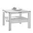 COUCHTISCH Kernbuche massiv quadratisch Buchefarben - Buchefarben, Design, Holz (75/75/58cm) - Linea Natura