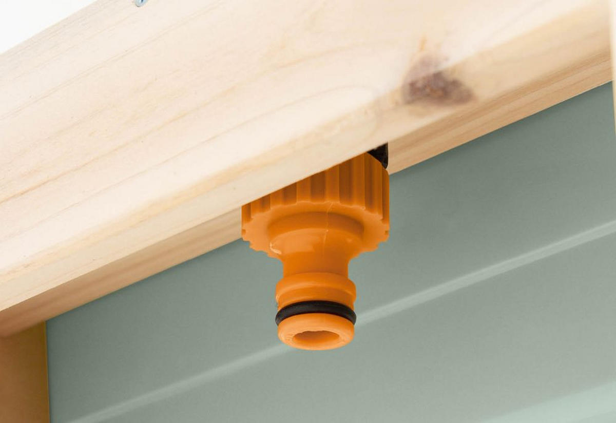 SAND- UND WASSERTISCH FROLINO  - Naturfarben, Basics, Holz (39,5/61/98cm) - Pinolino