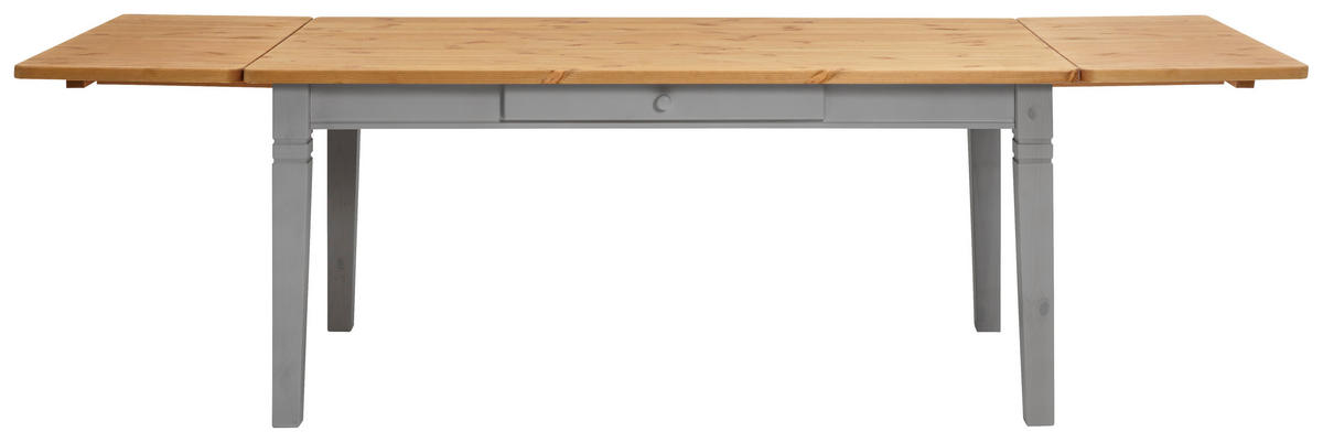 ESSTISCH in Holz 180/90/78 cm  - Laugenfarbig/Grau, ROMANTIK / LANDHAUS, Holz (180/90/78cm) - Boxxx
