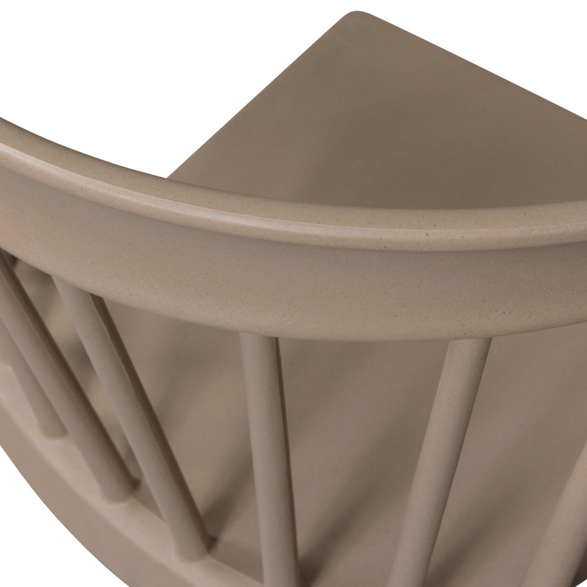 GARTENSTUHL-SET Kunststoff, Naturmaterialien Braun  - Braun, MODERN, Naturmaterialien/Kunststoff (52/75/53cm) - Livetastic