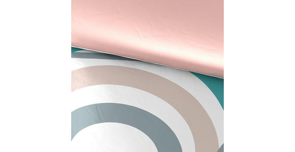WENDEBETTWÄSCHE 140/200 cm  - Multicolor/Rosa, Trend, Textil (140/200cm) - Esposa