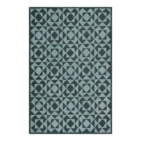 WEBTEPPICH 200/290 cm Downtown Dunkelgrün, Salbeigrün  - Dunkelgrün/Salbeigrün, Design, Textil (200/290cm) - Esprit