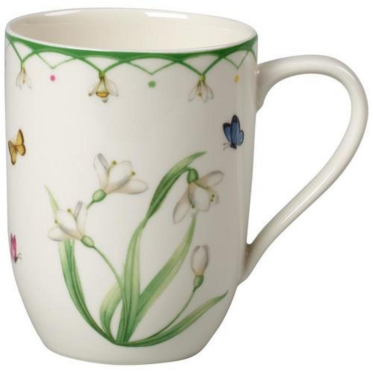 ŠOLJA ZA KAFU   340 ml  - zelena/bela, Konvencionalno, keramika (0,340l) - Villeroy & Boch