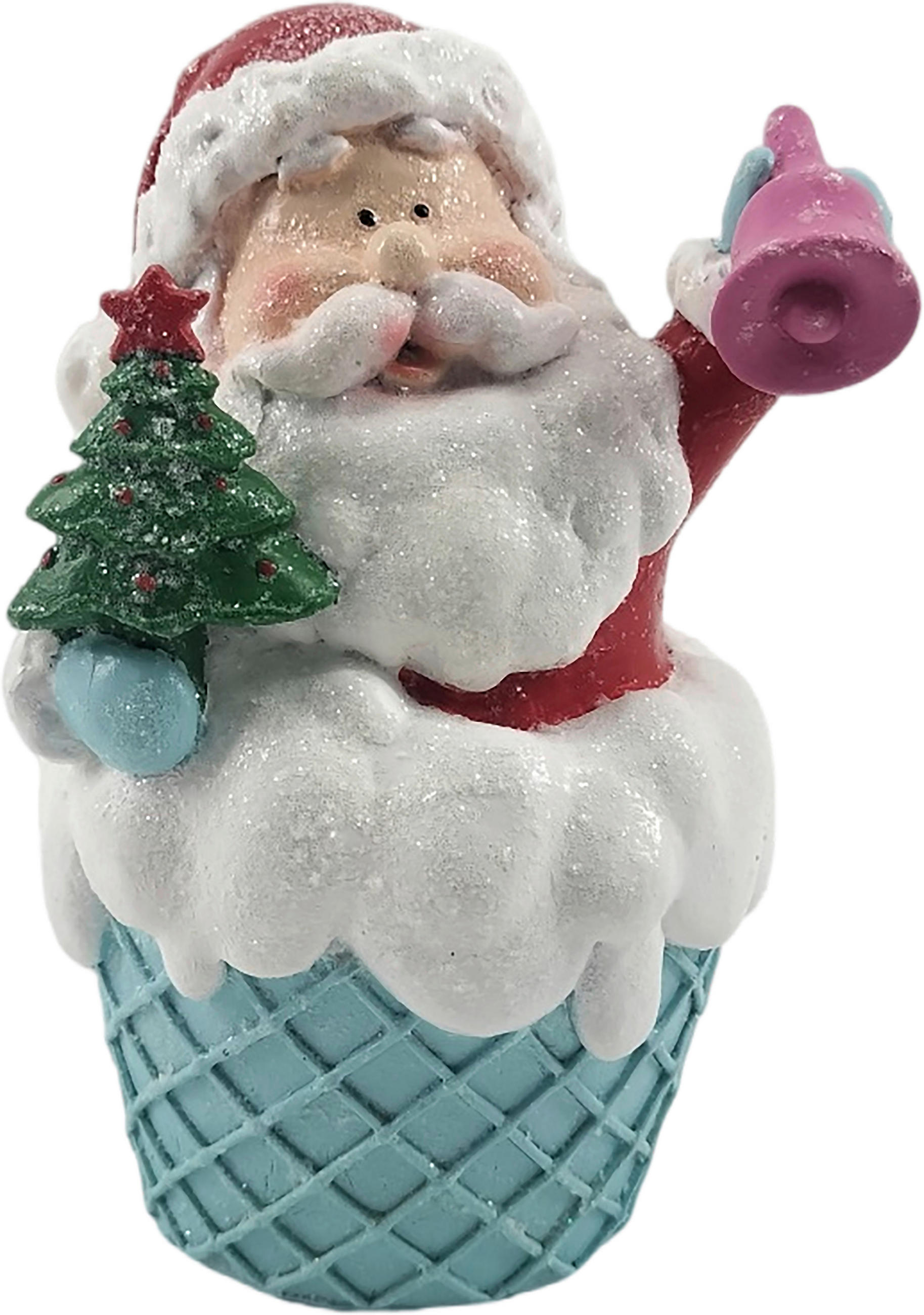 JULTOMTE  - vit/röd, Lifestyle, plast (11/16,7/8,8cm) - X-Mas