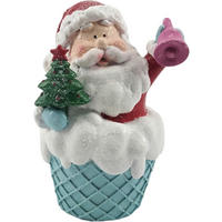 JULTOMTE  - vit/röd, Lifestyle, plast (11/16,7/8,8cm) - X-Mas
