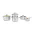 KOCHTOPFSET 5-teilig - Edelstahlfarben/Transparent, Basics, Glas/Metall - Homeware Profession. KOCHTOPFSET 5-teilig - Edelstahlfarben/Transparent, Basics, Glas/Metall - Homeware Profession.
