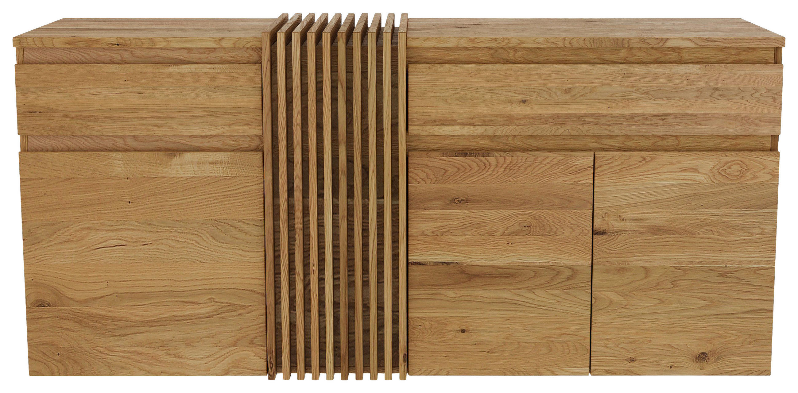 TÁLALÓSZEKRÉNY 188,8/86,3/44 cm  - tölgyfa színű, Natur, fa (188,8/86,3/44cm) - Linea Natura