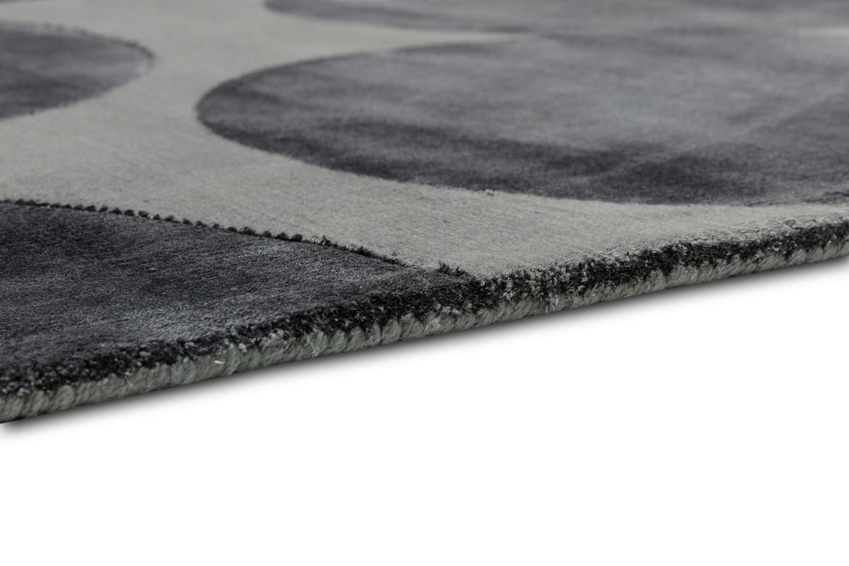 WEBTEPPICH 170/240 cm Circle Anthrazit  - Anthrazit, Design, Textil (170/240cm) - Joop!